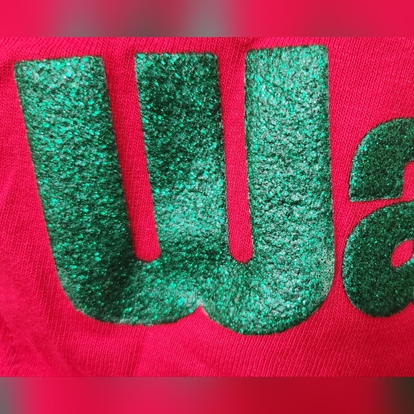 *NWT* Walt Disney World Parks Red XS Christmas Mickey Minnie Goofy Spirit Jersey - Picture 3 of 12